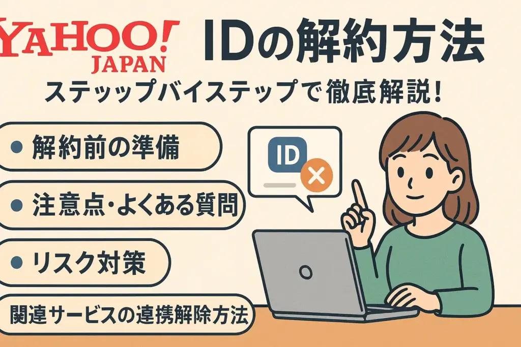 Yahoo!JAPAN IDの解約をスムーズに行うための完全ガイド　Yahoo!JAPAN IDの解約方法を徹底解説！