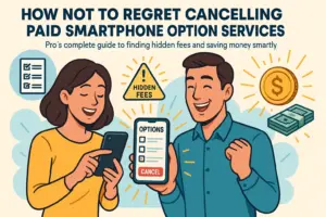 【プロが徹底解説】スマホの有料オプションサービス解約で後悔しない！隠れた料金を見つけて賢く節約する方法
