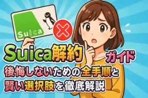 Suica解約 完全ガイド：後悔しないための全手順と賢い選択肢を徹底解説