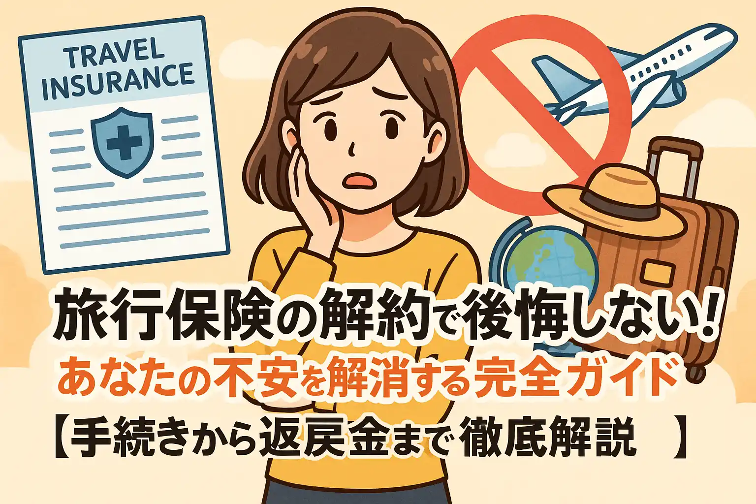 旅行保険の解約で後悔しない！あなたの不安を解消する完全ガイド【手続きから返戻金まで徹底解説】